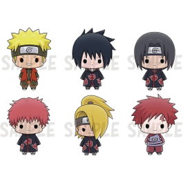 Megahouse Naruto Chokorin Mascot Set Vol. 2 - Lot de 6 figurines