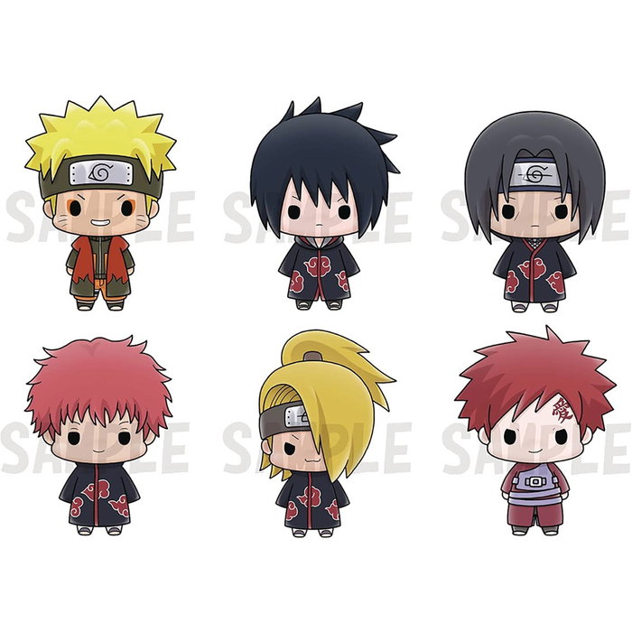 Megahouse Naruto Chokorin Mascot Set Vol. 2 - Lot de 6 figurines Megahouse Naruto Chokorin Mascot Set Vol. 2 - Lot de 6 figurines