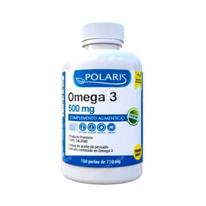 POLARIS Omega 3 500 mg 150 Perles EPA DHA Complément Alimentaire POLARIS Omega 3 500 mg 150 Perles EPA DHA Complément Alimentaire