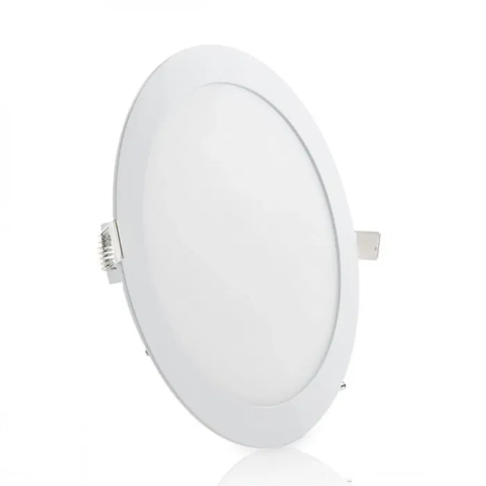 BX3 LIGHT Plaque LED circulaire 20W, 1600 lm, 6000K blanc froid, 40000 h, format empotrable/surface, référence BX3-RDP15-20W-CW