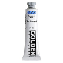 Golden Azul Fluorescente Heavy Body Acrylique 59 ml