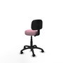 PIQUERAS Y CRESPO Chaise de bureau Llanos Rose