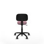 PIQUERAS Y CRESPO Chaise de bureau Llanos Rose