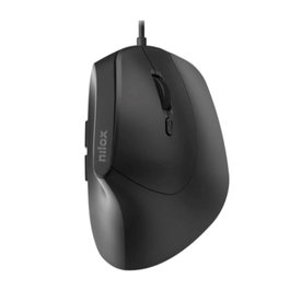 Nilox MOUSB3013 Souris Ergonomique Noire