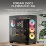 Corsair 3500X LX-R RGB iCUE LINK - Boîtier Mid-Tower Noir