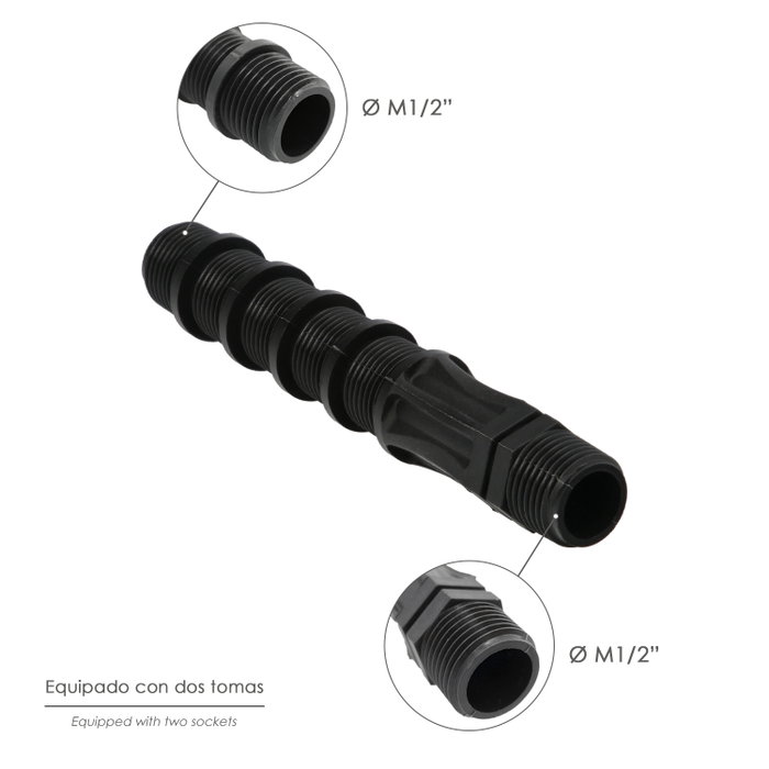 ABRISA Bobine Recoupable pour Diffuseurs Goutte à Goutte Ø 1/2'' - Ø 1/2''