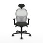 Chaise de Bureau avec Appui-tête Jorquera Piqueras y Crespo 1D036N1 Noir