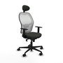 Chaise de Bureau avec Appui-tête Jorquera Piqueras y Crespo 1D036N1 Noir