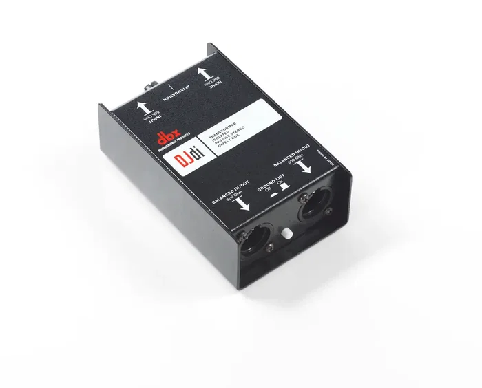 DBX Caja Di Pasiva 2 Canaux – Boîtier de Direct Box Passif pour Audio