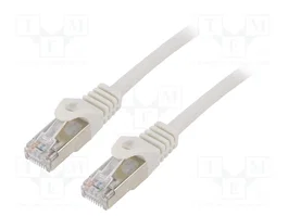 GEMBIRD Cordon de raccordement Cat 6 F/UTP 1,5m gris