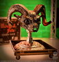 Mercyful Fate statuette Rock Ikonz On Tour caisse de tournée & masque de scène World Tour