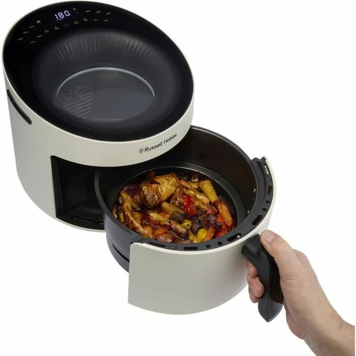 Russell Hobbs SatisFry Air Panoramic 27420-56, Friteuse sans huile 5 L, Crème