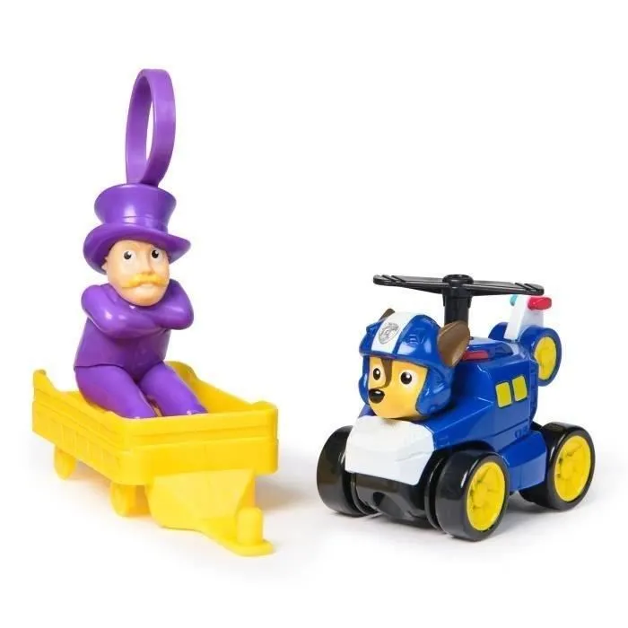 Spin Master Pat' Patrouille - Coffret Quartier Général Aéroport PUP SQUAD AIR RESCUE avec figurine Chase et véhicule, 30 cm, plus de 7 zones de jeu