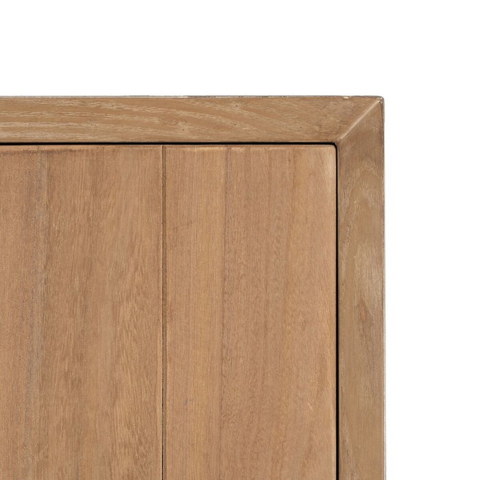 BigBuy Home Buffet AIKO Crème Naturel Fer Bois MDF
