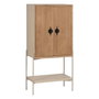 BigBuy Home Buffet AIKO Crème Naturel Fer Bois MDF