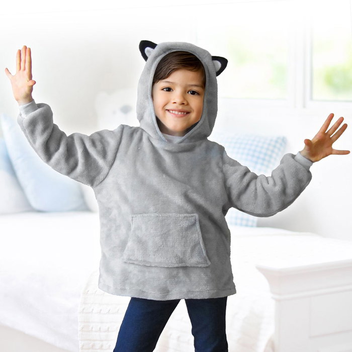 Home Deco Kids Sudadera enfant avec capuche KAWAII