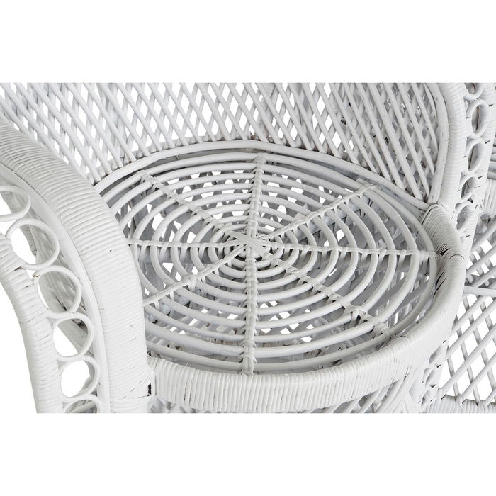 Chaise de jardin DKD Home Decor Blanc 188 x 50 x 140 cm 154 x 70 x 144 cm 15700 x 68 x 145,5 cm Chaise de jardin DKD Home Decor Blanc 188 x 50 x 140 cm 154 x 70 x 144 cm 15700 x 68 x 145,5 cm