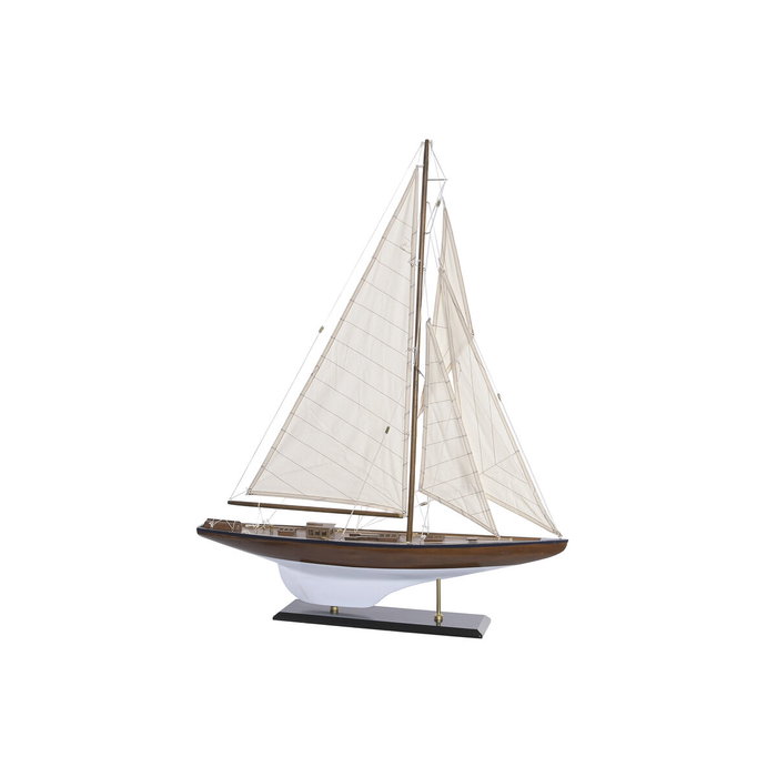 Home ESPRIT Barco Blanc Marron méditerranéen Home ESPRIT Barco Blanc Marron méditerranéen