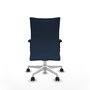 Piqueras Y Crespo Chaise de bureau Albacete confidente, Bleu marine