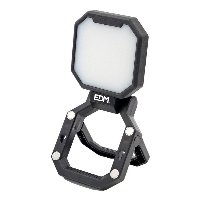 Edm Foco LED de travail rechargeable Power Work AM1 20W 2000 lm 3 en 1 avec batterie 3600 mAh USB-C