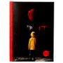 SD TOYS Carnet A5 Balloon IT avec lumière intégrée - 90 pages lignées - Fonctionne avec 3 piles AG10 (fournies)