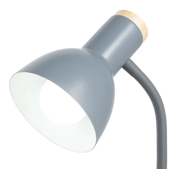 SKD Lámpara de Mesa Design 'Alison', Réf. T003-W, Lampe de Table Moderne, Abat-Jour Unique, Douille E27 pour Ampoule LED SKD Lámpara de Mesa Design 'Alison', Réf. T003-W, Lampe de Table Moderne, Abat-Jour Unique, Douille E27 pour Ampoule LED