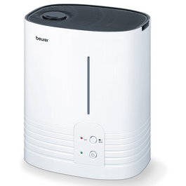 Beurer LB-55 Humidificateur d'air par évaporation - 2 niveaux, réservoir 15 tampons anti-calcaire - Jusqu'à 50 m²