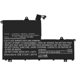 CoreParts Batterie pour Lenovo 53.71Wh 11.55V 4650mAh Noir