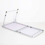 Color Baby Table de Camping Aluminium Pliante 120 x 60 cm Hauteur Ajustable 60-70 cm