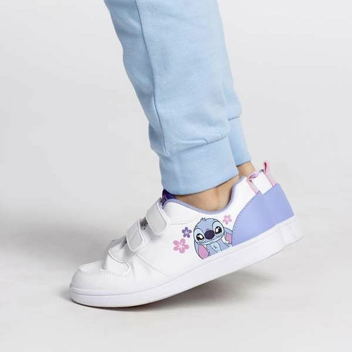 Chaussures de Sport pour Enfants Stitch Blanc