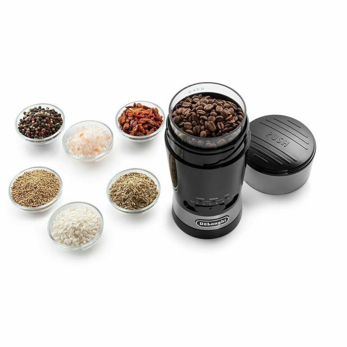 Moulin électrique DeLonghi KG210 Noir Moulin électrique DeLonghi KG210 Noir