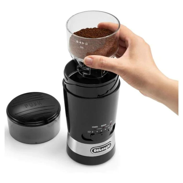 Moulin électrique DeLonghi KG210 Noir Moulin électrique DeLonghi KG210 Noir