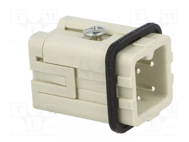 ILME Insert de contact HDC mâle CKS 4 broches 10A 400V ILME Insert de contact HDC mâle CKS 4 broches 10A 400V