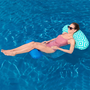 Bestway 43555 Matelas Gonflable Comfort Plush 145x87 cm pour Plage et Piscine