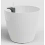 ARTEVASI - Pot de fleurs San Remo SWS 30 BR en plastique blanc pour intérieur et extérieur - Ø30 x H27 cm - 14,5 litres