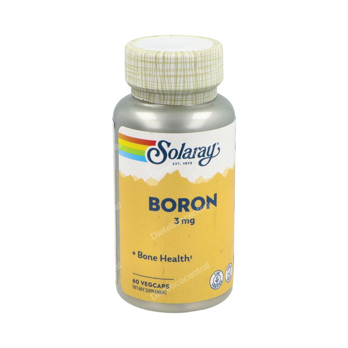 SOLARAY Boro Citrate 3 mg, 60 capsules végétales SOLARAY Boro Citrate 3 mg, 60 capsules végétales