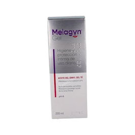 Gynea Melagyn Gel Hygiène Intime 200Ml - Prévention Infections Bactéries et Candida