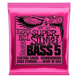 ERNIEBALL SET BAJO SLINKY 5 St.40-125