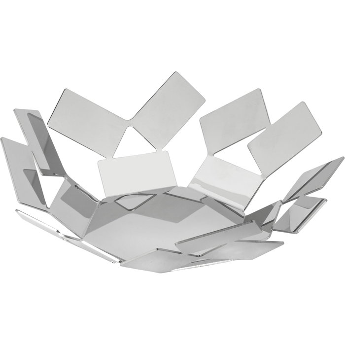 Alessi MT01 La Stanza dello Scirocco Panier en Acier Inoxydable 18/10