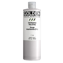Golden Rouge Interférence Peinture Acrylique Fluide (Fino) 473 ml