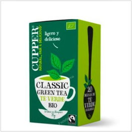 CUPPER Thé vert BIO infusion 20 sachets