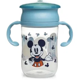 Thermobaby Tasse d'apprentissage Minnie Disney 360° avec disque antifuite - Idéale pour enfant - Apprentissage de la boisson