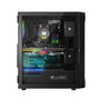 Boîtier ATX semi-tour Logic PORTOS ARGB Blanc Noir