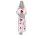 Atosa Costume de Mariée Sanglante Zombie Blanc Femme XL