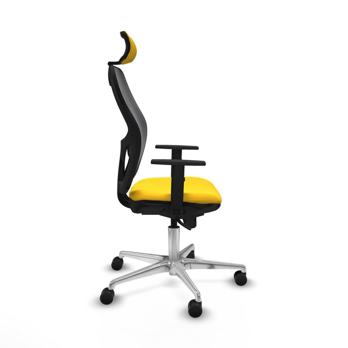 Piqueras y Crespo Chaise de Bureau 1D086N2 Jaune Piqueras y Crespo Chaise de Bureau 1D086N2 Jaune