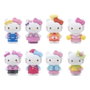 YuMe Toys Présentoir de 12 figurines Hello Kitty Mini-Doll Cute Outfits Series