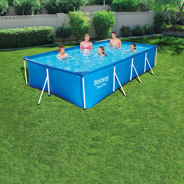 Bestway Piscine Rigide Adulte 400x211x81 cm Jardin 56405
