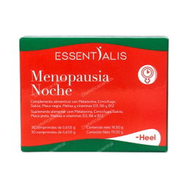 HEEL Essentialis Menopausia Noche 30 comp.