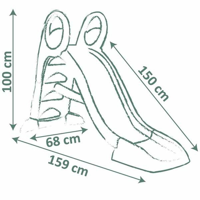 Smoby Life Toboggan Grand Modèle - Glisse de 150cm