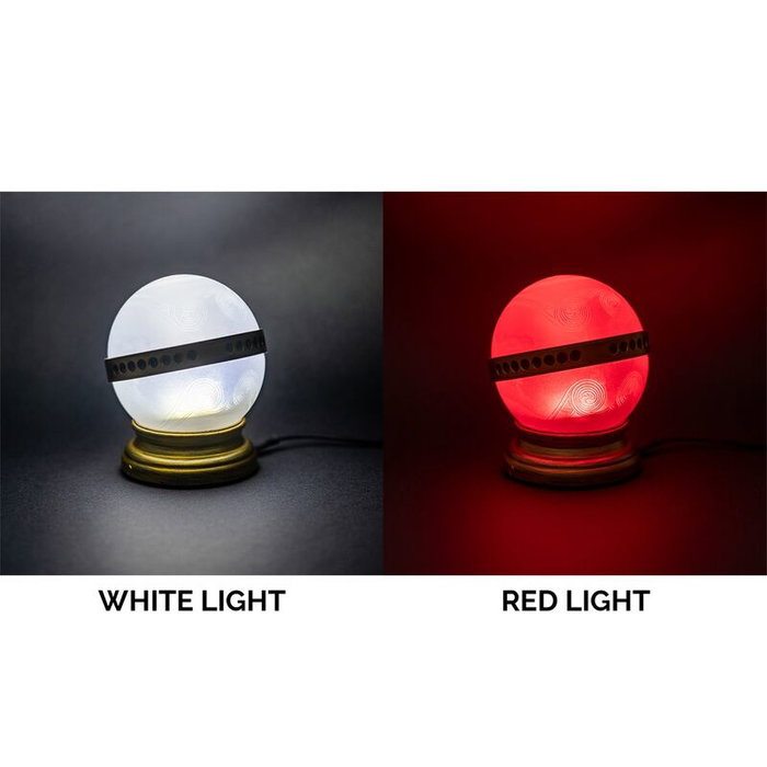 ERIK Lampe Harry Potter avec mémoire, lumière blanche et rouge, bouton tactile, USB-C et piles AAA, lampe décorative ABS 11.2x9.2cm ERIK Lampe Harry Potter avec mémoire, lumière blanche et rouge, bouton tactile, USB-C et piles AAA, lampe décorative ABS 11.2x9.2cm